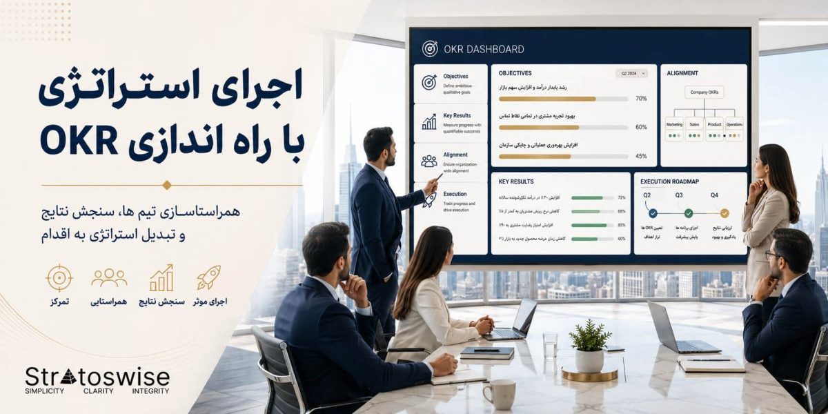 اجرای استراتژی با OKR در استراتوس