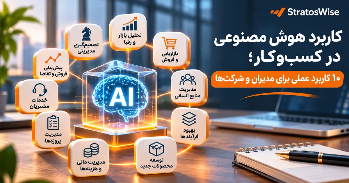 کاربرد هوش مصنوعی در کسب‌وکار و ۱۰ راهکار عملی برای مدیران و شرکت‌ها